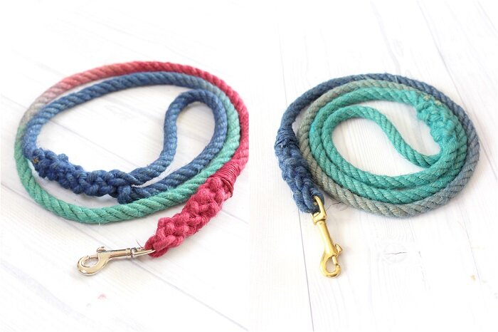 DIY Ombre Hundeleine